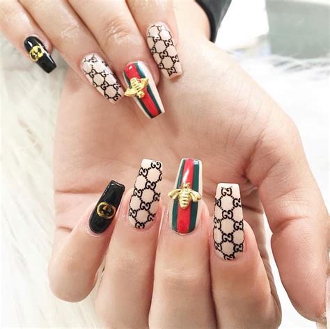 unghie modello gucci|10 Gucci Nail Design Ideas for Luxury Style .